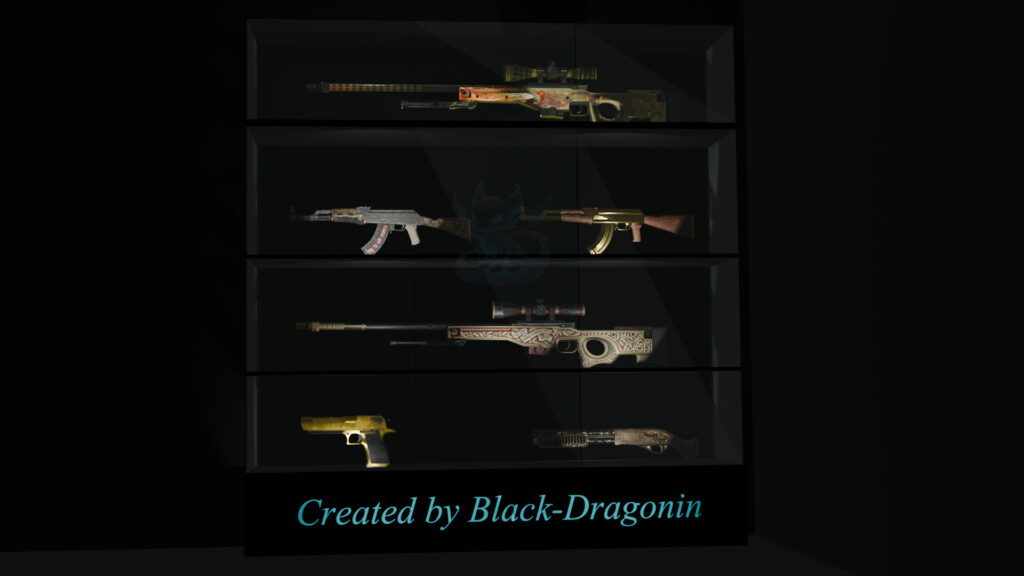 CS2 Weapons Vitrine